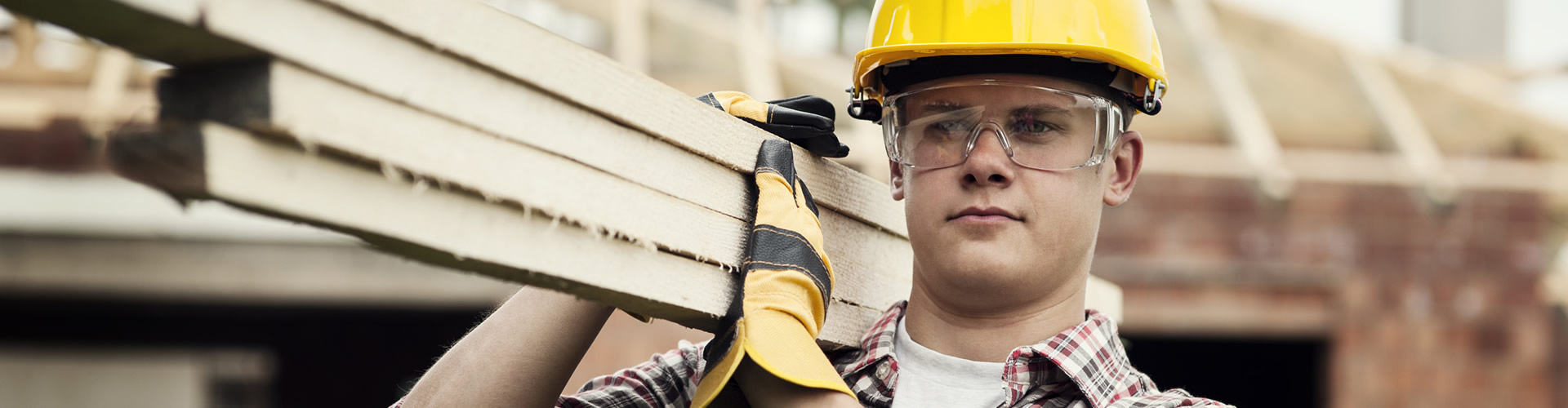 Male construction worker